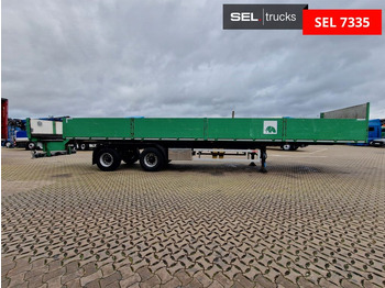 Semirremolque plataforma/ Caja abierta Schmidt Hagen SP/29/E/12,8 / Teleskop / Lenk-Lifttachse: foto 4