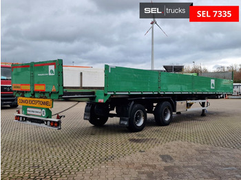 Semirremolque plataforma/ Caja abierta Schmidt Hagen SP/29/E/12,8 / Teleskop / Lenk-Lifttachse: foto 5