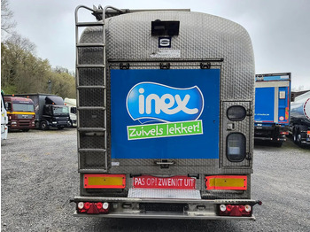 Leasing de Mafa INSULATED INOX TANK 29000L 3 COMP - PUMP/COUNTER - 2 STEERING AXLES Mafa INSULATED INOX TANK 29000L 3 COMP - PUMP/COUNTER - 2 STEERING AXLES: foto 4