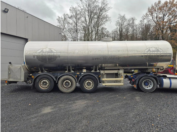 Semirremolque cisterna para transporte de leche Magyar 29000L INSULATED INOX TANK - 1 COMP - HYDRAULIC PUMP: foto 4 Semirremolque cisterna para transporte de leche Magyar 29000L INSULATED INOX TANK - 1 COMP - HYDRAULIC PUMP: foto 4
