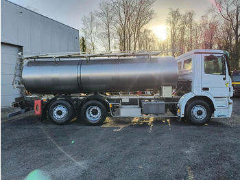 Camión cisterna para transporte de leche Mercedes-Benz Actros 2536 15500L INSULATED INOX TANK - 1 COMP: foto 4