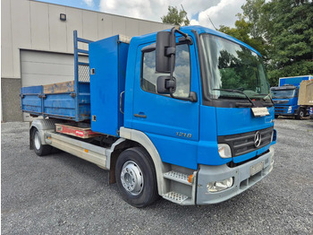 Camión multibasculante Mercedes-Benz Atego 1218 HOOK SYSTEM + CONTAINER INCLUDED (!): foto 3