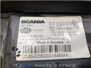 Faro delantero para Camión Scania Koplamp Rechts 2674391: foto 3 Faro delantero para Camión Scania Koplamp Rechts 2674391: foto 3