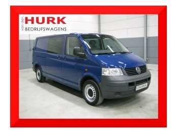 Furgoneta caja cerrada, Furgoneta combi VW Transporter 2.5 TDI 130 PK L2H1 Omos dc dubbele: foto 1