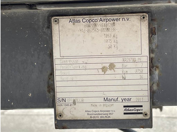 Compresor de aire Atlas-Copco XAS 97 DD: foto 4