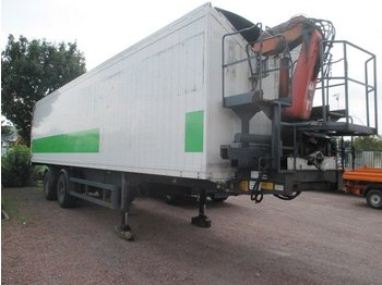 Semirremolque piso movil ORTHAUS OPS 20 SB mit Kran Schubboden: foto 1