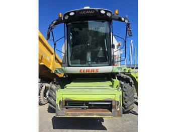 Cosechadora de granos para transporte de alimentos Claas Tucano 450 (839) +V 750: foto 3