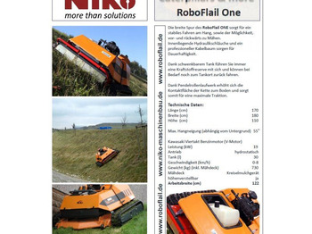 Cortacésped KommTek/NIKO - RoboFlail ONE (700kg/122cm profi): foto 4 Cortacésped KommTek/NIKO - RoboFlail ONE (700kg/122cm profi): foto 4