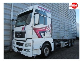 Camión volquete MAN TGX 26 480 MANUEL 6X4 AIRCO XXL EURO4: foto 1