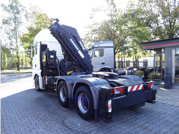 Cabeza tractora MAN TGX 33.480 6X4 Kran MKG 381 bis 20 Meter: foto 2