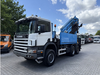 Camión grúa SCANIA P124