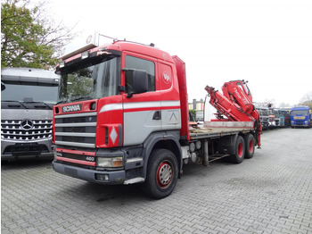 Camión grúa SCANIA R144