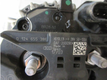 Alternador para Camión DAF 2000904 DAF XF CF DYNAMO EURO 6 MODEL 2018: foto 5