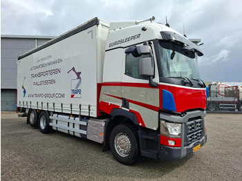 Camión caja cerrada Renault T470 / CLEAN NL TRUCK / TUV:04-11-2025 / SLIDING ROOF / CURTAIN SAILS / SMART TACHO / ACC / LWDS / PLATFORM 2000KG / FRIDGE / AU: foto 2