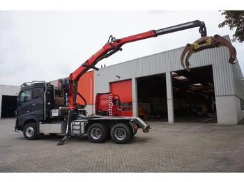 Camión forestal, Camión grúa Volvo FH16-750 / ENGINE RUNNING / 6x4 / RETARDER / BIG AXLE / VEB+ / PALFINGER FD250 / EURO-6 / 2016: foto 5