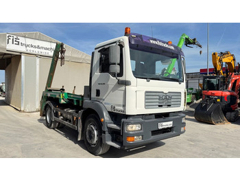 Camión portacontenedore/ Intercambiable MAN TGM 18.280 4x2 absetz tipper - euro 3: foto 3
