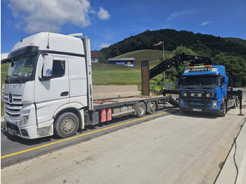 Camión portavehículos Mercedes-Benz Actros 2545 6x2 transporter - steering axle - 7.8M: foto 3