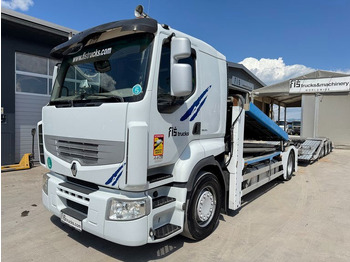 Leasing de Renault Premium 460 4x2 LKW transporter + rolfo trailer  Renault Premium 460 4x2 LKW transporter + rolfo trailer: foto 1