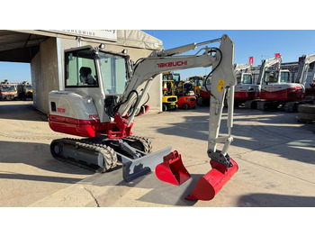 Miniexcavadora Takeuchi TB230 - 2019 Year - 2435 Hours - 2X Buckets - NEW Tracks: foto 5