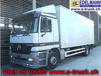 Furgoneta caja cerrada Mercedes-Benz Actros 1831 Zylinder: 6: foto 1