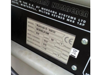 Máquina de impresión Ernst Nagel/Morgana Numnak S Numbering Machine: foto 4