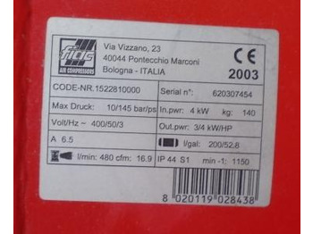 Leasing de  FIAC AB T 200-480 piston compressor FIAC AB T 200-480 piston compressor: foto 4