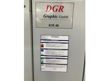 Máquina de impresión book on Demand Perfect Binder - spine gluing station DGR Graphic KM 40: foto 4