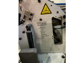 Plegadora de papel small sized mobile stack delivery Heidelberg Stahlfolder STA 30 F: foto 2