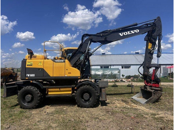 Excavadora de ruedas VOLVO EW160D