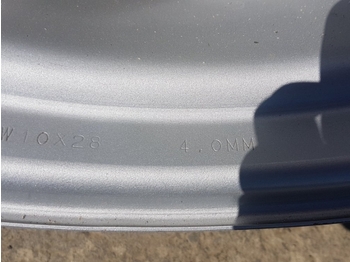 Llanta para Tractor Massey Ferguson, Fordson, Ford, David Brown Rear Wheel Assembly W10x28: foto 3