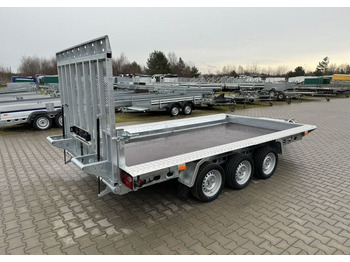 Remolque porta maquinaria nuevo WIOLA B3540 MAX - 400 x 170 cm | 2546kg ładowności | trap stalowy | 3-osiowa budowlanka: foto 3 Remolque porta maquinaria nuevo WIOLA B3540 MAX - 400 x 170 cm | 2546kg ładowności | trap stalowy | 3-osiowa budowlanka: foto 3