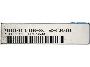 Unidad de control para Equipo de manutención BT 246890-001 | Controller Zapi AC evolution 0 FZ2050-BT AC-0 24/220 sn. 08 49 3: foto 2