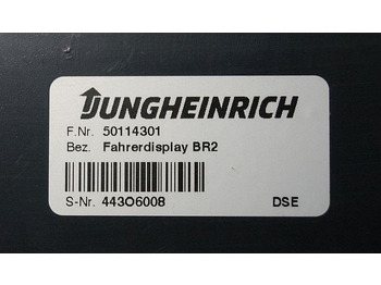 Salpicadero para Equipo de manutención Jungheinrich 50114301 | Display for ETV from year 2003 till 2011 sn. 443O6008: foto 3