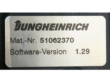 Unidad de control para Equipo de manutención Jungheinrich 51037707 | Rij regeling driving controller AS2405i index E Sw. 1,29: foto 4