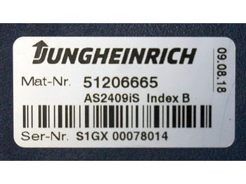 Unidad de control para Equipo de manutención Jungheinrich 51206665 | Rij/hef regeling Drive/lift controller AS2409 i S Index: foto 2 Unidad de control para Equipo de manutención Jungheinrich 51206665 | Rij/hef regeling Drive/lift controller AS2409 i S Index: foto 2
