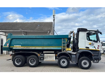 Camión volquete Mercedes-Benz Arocs 4145 AK 8x6 | Wywrotka trójstronna Schmitz Mulde | Klima | Kamera |: foto 3 Camión volquete Mercedes-Benz Arocs 4145 AK 8x6 | Wywrotka trójstronna Schmitz Mulde | Klima | Kamera |: foto 3