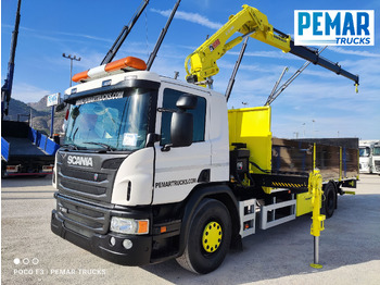 Camión grúa SCANIA P 250