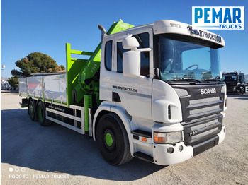 Camión grúa SCANIA P 310 6X2 GRUA CAJA FIJA FASSI F 210: foto 4
