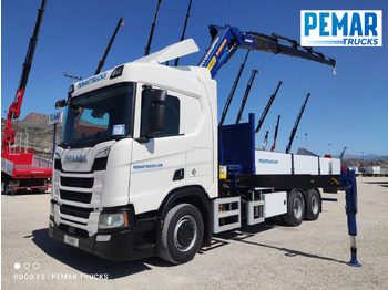 Camión grúa SCANIA R 520