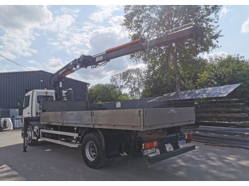 Camión caja abierta, Camión grúa Mercedes-Benz Atego 1823 żuraw HDS Atlas 105.2 koła 315/80R22,5: foto 5