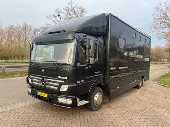 Camión para caballos Mercedes-Benz Atego 1218 4 Paardsvrachtwagen met living: foto 1
