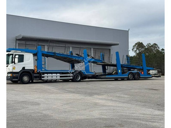 Camión portavehículos SCANIA P 450
