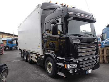 Camión caja cerrada SCANIA R 580