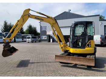 Excavadora de cadenas Komatsu PC55MR-3 / SPROWADZONA / 4 380 MTH: foto 5