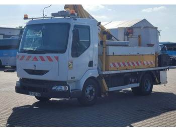 Camión con plataforma elevadora Renault MIDLUM 180 DCI / SPROWADZONA / ZWYŻKA: foto 2