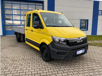 Furgoneta caja abierta, Furgoneta combi MAN TGE 3.140 Doka Pritsche Lang *STANDHZG* AHK*HECKANTRIEB*1.HAND*INKL.19% MWST*SOFORT!*: foto 2