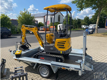 Miniexcavadora Minibagger BK1250JSR + Tieflader + Zubehör *INKL.19% MWST*BERGER KRAUS*VERSTELLFAHRWERK* KUBOTA*SOFORT!*: foto 5