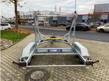 Remolque portabobinas Vermietung / Kabelanhänger 3500KG E-Winde / Nutzlast 2825KG / Kabeltrommel-Anhänger / Glasfaser/ 1 Woche: foto 4