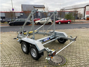 Remolque portabobinas Vermietung / Kabelanhänger 3500KG E-Winde / Nutzlast 2825KG / Kabeltrommel-Anhänger / Glasfaser/ 1 Woche: foto 5