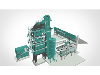 Planta de asfalto nuevo Constmach Centrales D'asphalte Fixes de Type Batch: foto 3